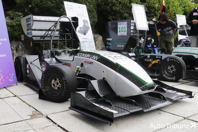 ▲국민대학교 레이싱 F-19 포뮬러(사진=최현진 기자)