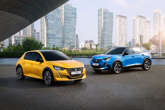 ▲푸조 e-208과 e-2008(사진=스텔란티스)