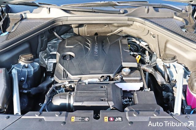 ▲제네시스 GV80 2.5 가솔린 터보 엔진(사진=최현진 기자)