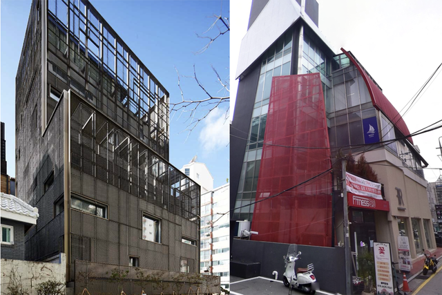 ▲925빌딩, 손예진신사동빌딩 (사진=제효건설, 네이버 지도)