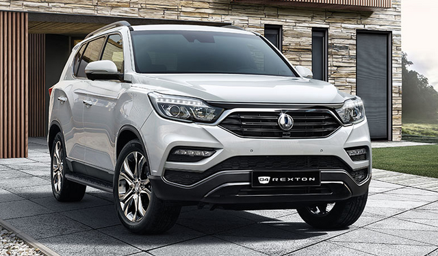 ▲KG 모빌리티 렉스턴 G4 (사진=KG 모빌리티)