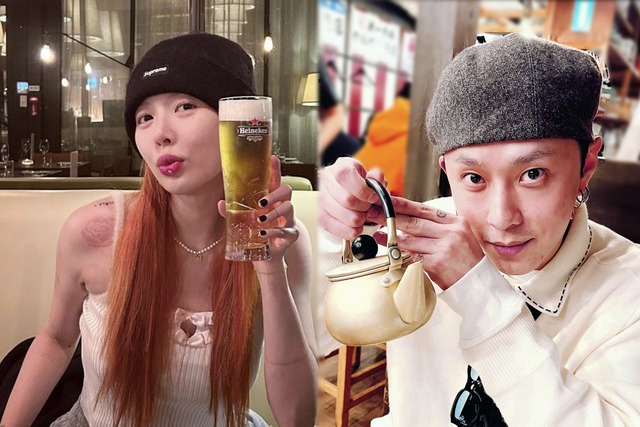 ▲현아, 용준형 (사진=현아 SNS, 용준형 SNS)