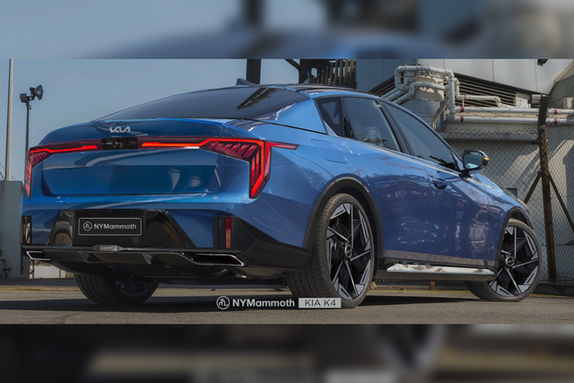 ▲기아 K4 예상도(사진=유튜브 '뉴욕맘모스')