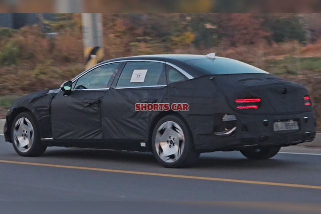 ▲G80 전동화 모델 롱휠베이스(사진=숏카 인스타그램)