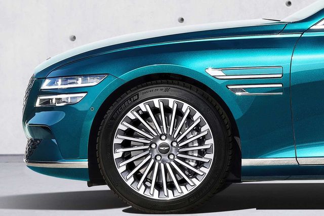 ▲제네시스 G80 전동화 모델(사진=제네시스)