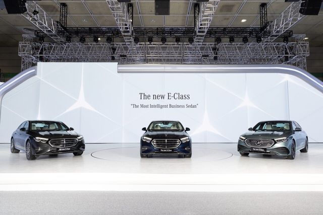 ▲신형 E클래스 국내 출시 현장(사진=메르세데스-벤츠 코리아)