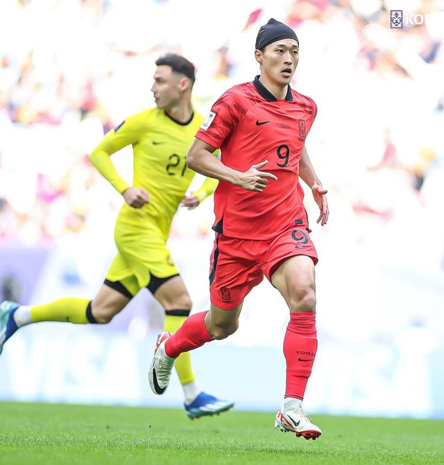 ▲조규성 (사진=대한민국축구국가대표팀)