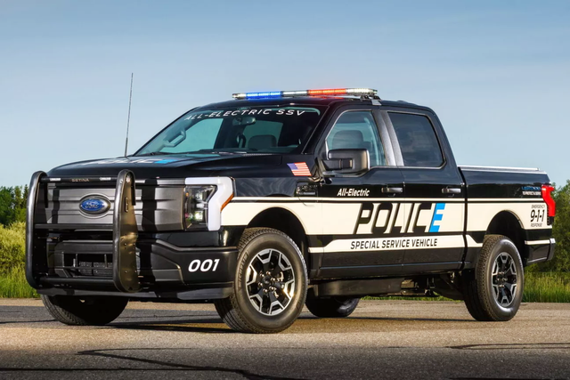 ▲F-150 라이트닝 경찰차(사진=포드)