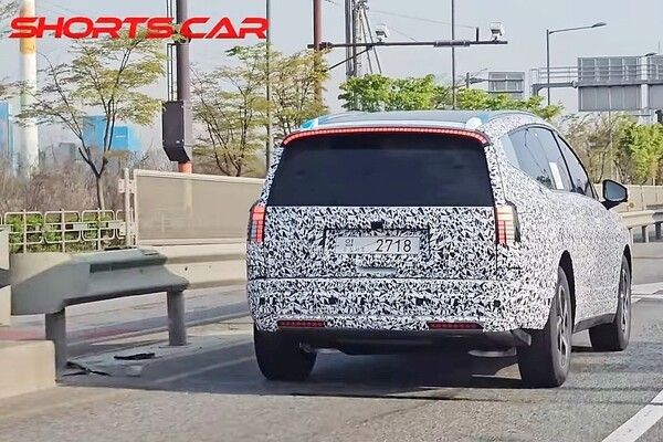 ▲현대 아이오닉 9 테스트카(사진=유튜브'숏카')