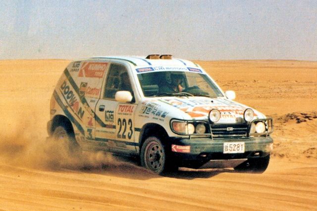 ▲다카르 랠리에 참전한 스포티지(사진=기아)