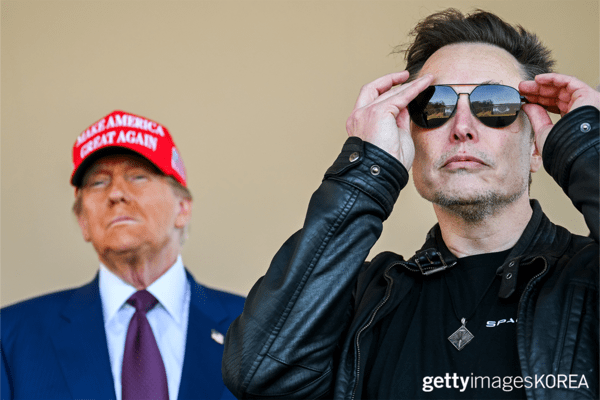 ▲도널드 트럼프, 일론 머스크 (사진= gettyimageKOREA)