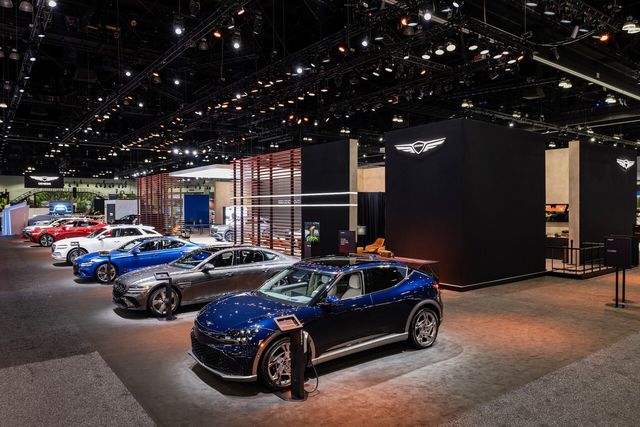 ▲2024 LA 오토쇼 제네시스 전시장(사진=제네시스)