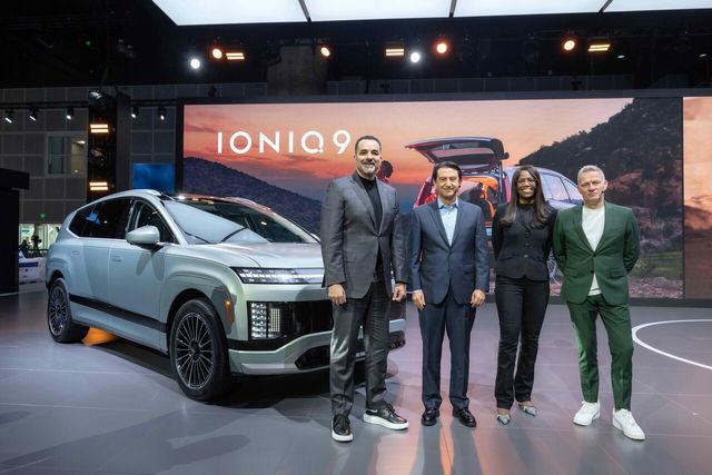 ▲LA 오토쇼에서 공개한 아이오닉 9(사진=현대자동차)