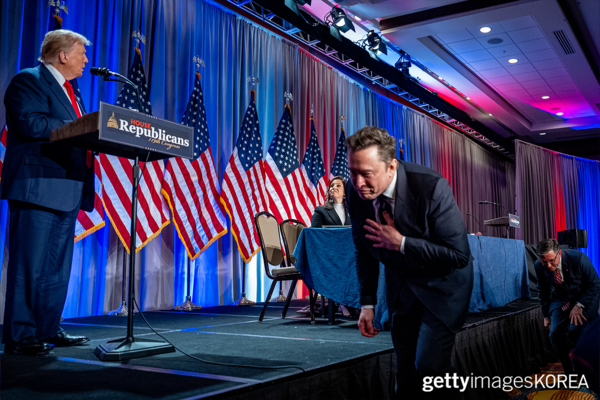 ▲도널드 트럼프, 일론 머스크 (사진= gettyimagesKOREA)