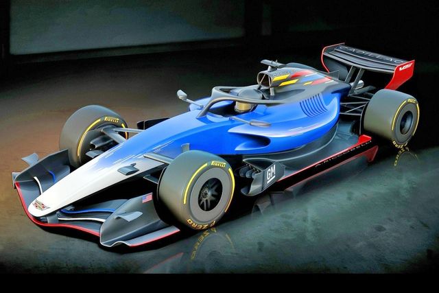 ▲캐딜락 F1 레이스카 렌더링(사진=인스타그램 'cadillac')