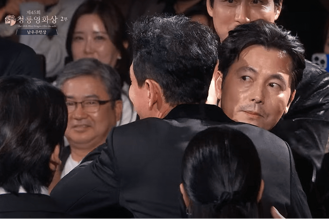 ▲'청룡영화상'에 참석한 정우성 (사진=KBS2 '청룡영화상')