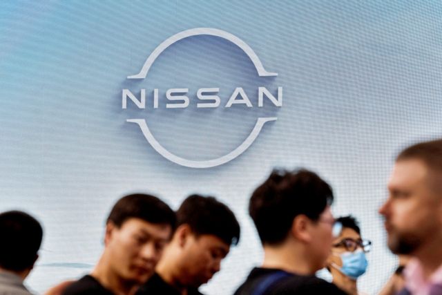 ▲2024 오토 차이나에 마련된 닛산 부스(로이터 제공, 연합뉴스 사진)