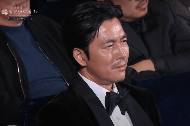 ▲'청룡영화상'에 참석한 정우성 (사진=KBS2 '청룡영화상')