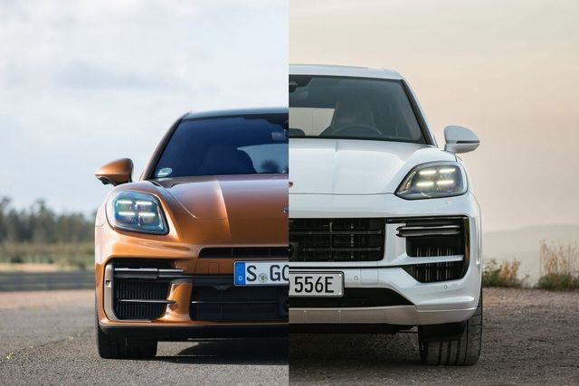 ▲파나메라, 카이엔(사진=포르쉐)