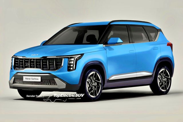 ▲참고사진, 신형 셀토스 예상도(사진=TopElectricSUV)