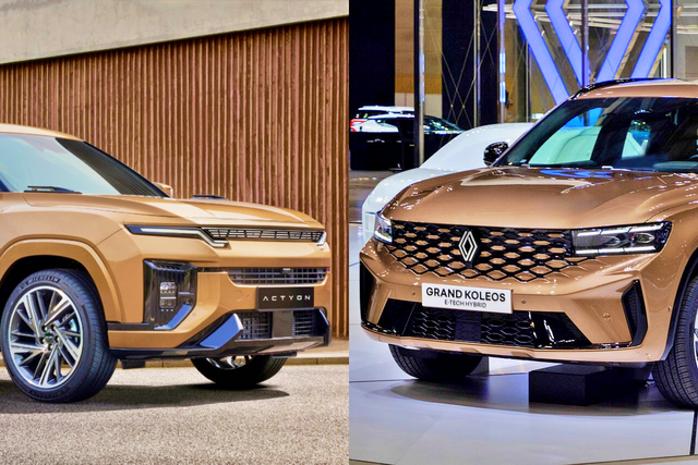 ▲KGM 액티언, 르노 그랑 콜레오스(사진=각 브랜드)