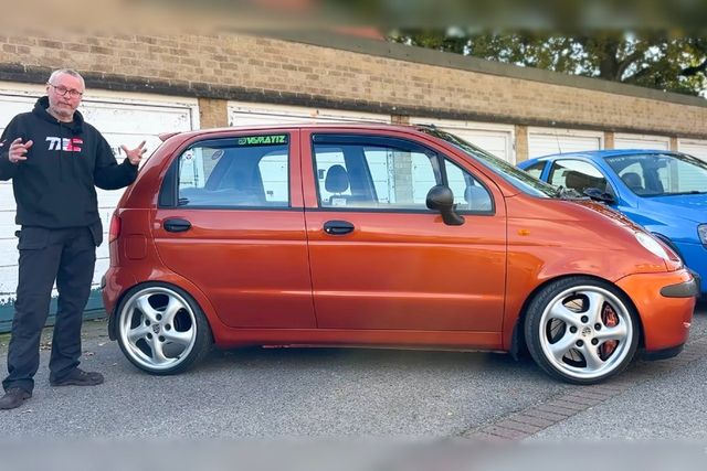 ▲V6 엔진이 장착된 마티즈(사진=유튜브'twinenginecorsa')