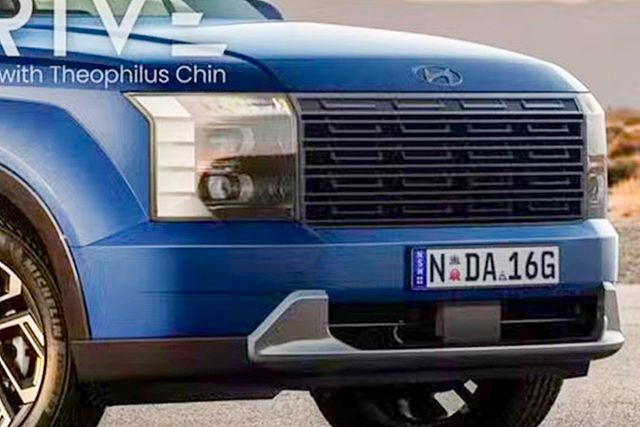 ▲현대차 신형 팰리세이드 예상도(사진=drive)