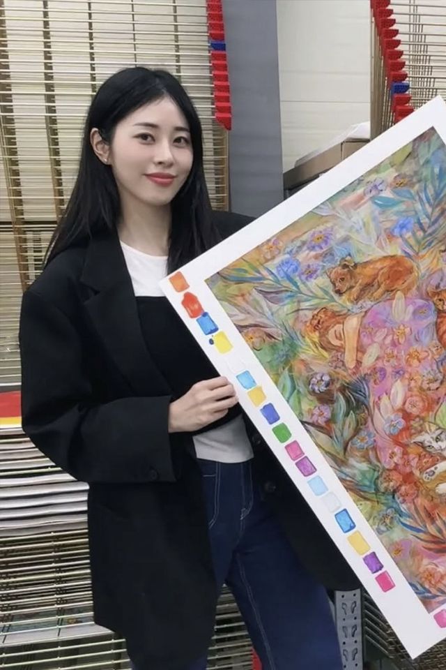 ▲서동주 (사진=유백현아트랩 SNS)