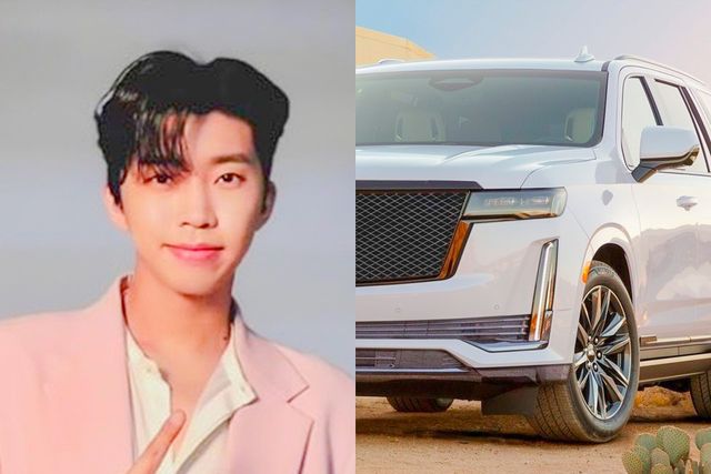 ▲임영웅, 에스컬레이드(사진=임영웅 SNS, 캐딜락)