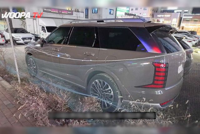 ▲신형 팰리세이드(사진=유튜브'우파푸른하늘Woopa TV')