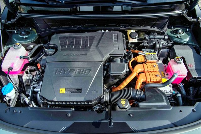 ▲니로에 탑재한 카파 엔진 기반 하이브리드 파워트레인(사진=기아)