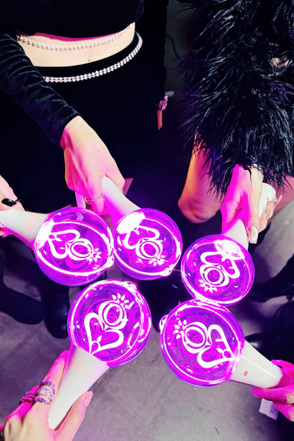 ▲베이비복스 응원봉 (사진=윤은혜 SNS)