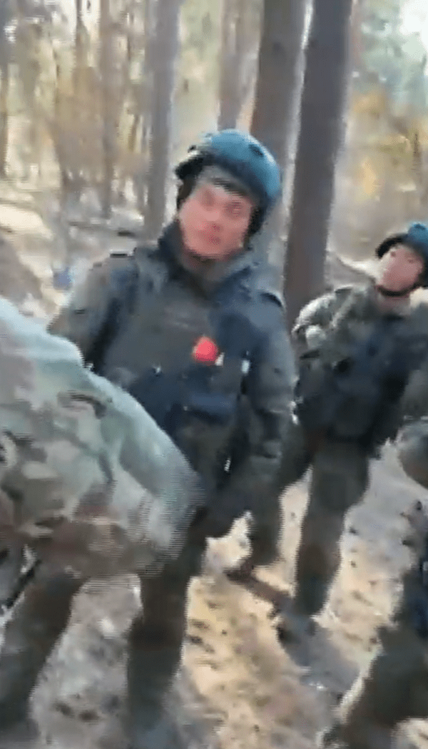 ▲러시아 쿠르스크 지역에 파병된 북한군&nbsp; (사진= KBS NEWS)