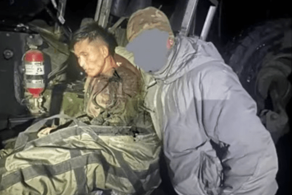 ▲26일 우크라이나 특수부대가 공개한 북한군 포로 (사진= SOF 텔레그램)