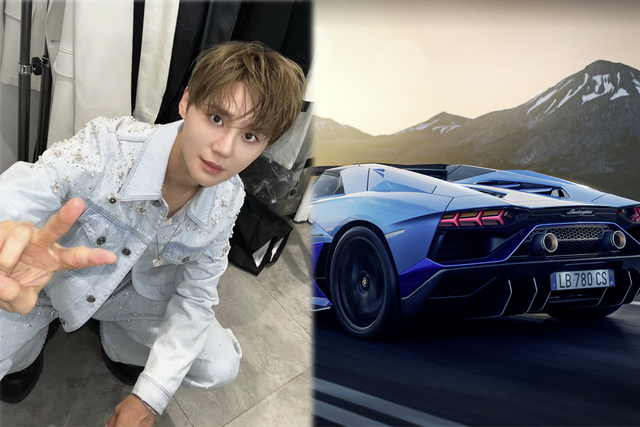 ▲김준수, 아벤타도르(사진=SNS, 람보르기니)