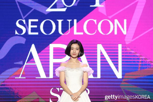 ▲28일 서울 중구 동대문디자인플라자(DDP) 아트홀 1관에서 '2024 서울콘 에이판 스타 어워즈' 시상식에 참석한 김태리 (사진=gettyimagesKOREA)