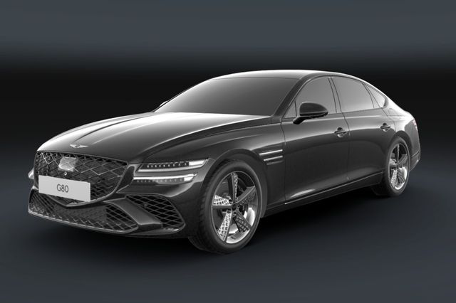 ▲참고사진, G80 스포츠 비크 블랙 컬러 사양(사진=제네시스 견적 페이지)
