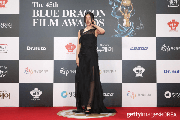 ▲제45회 청룡영화상에 참석해 포즈를 취하는 혜리 (사진= gettyimagesKOREA)