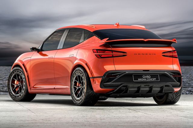 ▲GV60 마그마 콘셉트(사진=제네시스)