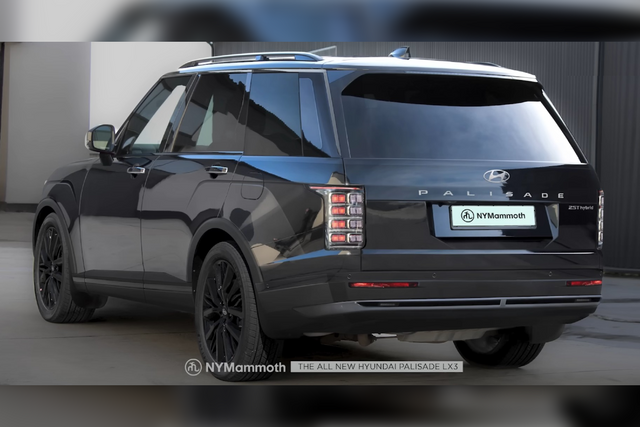 ▲현대 신형 팰리세이드 예상도(사진=유튜브 '뉴욕맘모스')