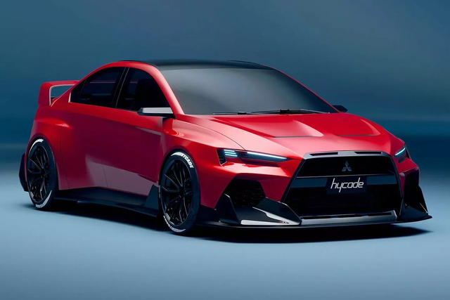 ▲미쯔비시 11세대 랜서 에볼루션 예상도(사진=Hycade)