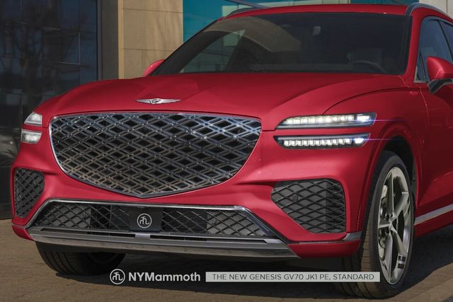 ▲제네시스 GV70 부분변경 예상도(사진=유튜브 '뉴욕맘모스')