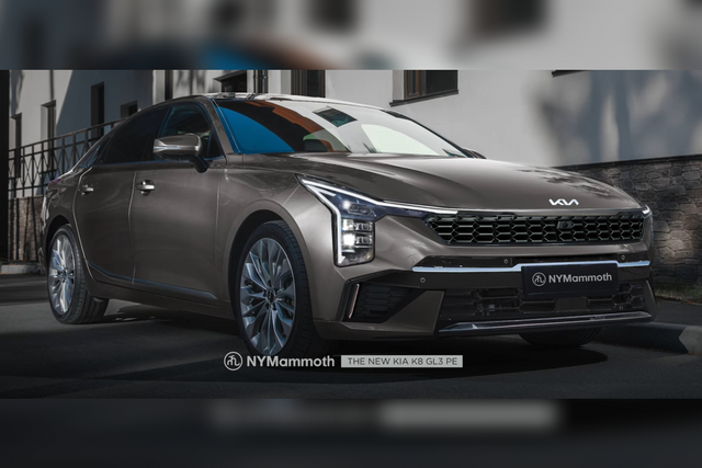 ▲기아 신형 K8 예상도(사진=유튜브 '뉴욕맘모스')