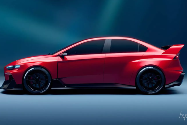 ▲미쯔비시 11세대 랜서 에볼루션 예상도(사진=Hycade)