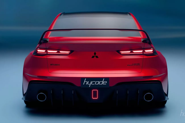 ▲미쯔비시 11세대 랜서 에볼루션 예상도(사진=Hycade)