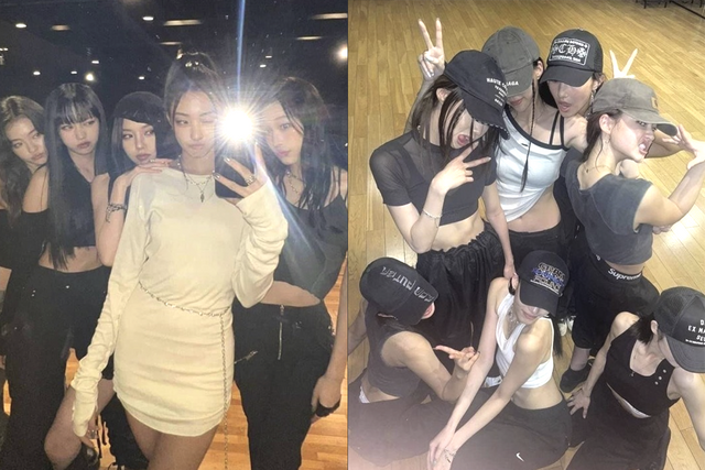 ▲더블랙레이블 소속 걸그룹 연습생 (사진=온라인 커뮤니티)