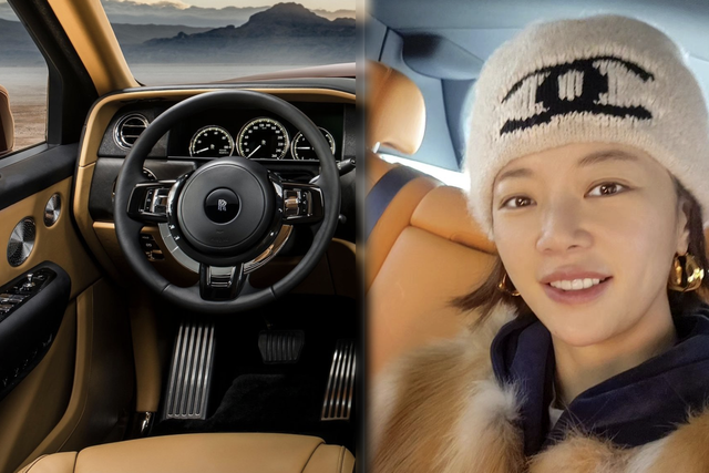 ▲롤스로이스 컬리넌, 황정음 (사진=롤스로이스, 황정음 SNS)