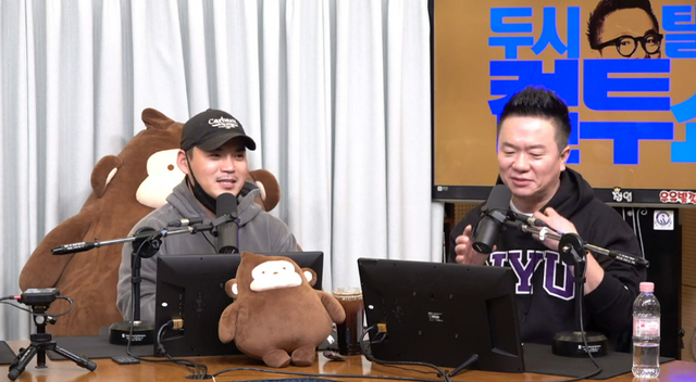 ▲이정, 김태균 (사진=SBS 파워FM 두시탈출 컬투쇼)