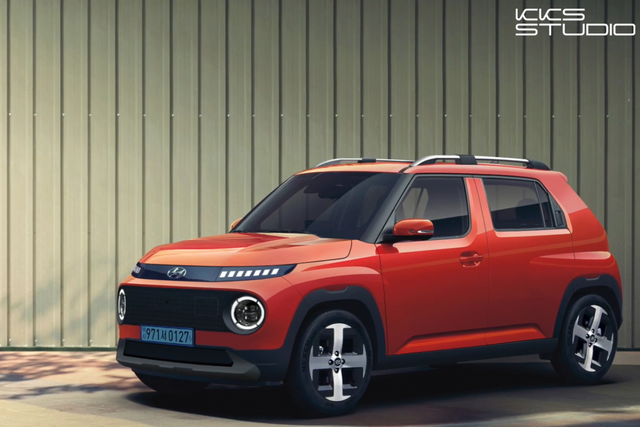 ▲캐스퍼 전기차 예상도(사진=유튜브 '구기성스튜디오')