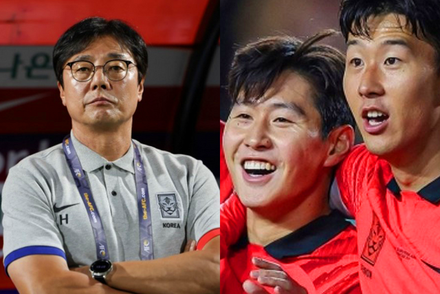 ▲황선홍 감독, 이강인 (사진=대한축구협회)